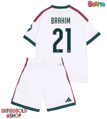 Real Madrid Brahim Diaz #21 Hjemmebanesæt Børn 2026-27 Kort ærmer (+ korte bukser)